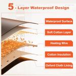 Portable Heated Sauna Blanket for Relaxation and Detox