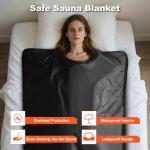 Portable Heated Sauna Blanket for Relaxation and Detox