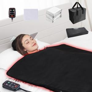 VEVOR Portable Infrared Sauna Blanket with Timer