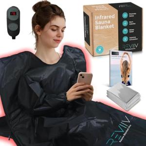 Portable Infrared Sauna Blanket with Arm Sleeves