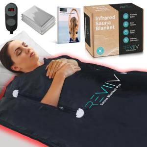 Portable Far Infrared Sauna Blanket with Arm Zippers
