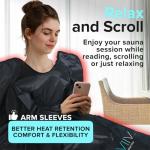 Portable Infrared Sauna Blanket with Arm Sleeves