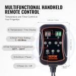 VEVOR Portable Infrared Sauna Blanket with Timer