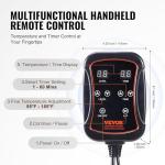 VEVOR Infrared Sauna Blanket with Adjustable Heat Timer