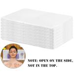 Okllen 100 Pack Sauna Body Wrap Plastic Sheets