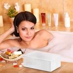 Okllen 100 Pack Sauna Body Wrap Plastic Sheets