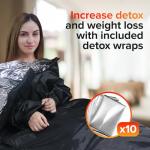 Portable Infrared Sauna Blanket with Arm Sleeves