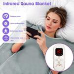 Portable Infrared Sauna Blanket for Home Relaxation
