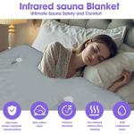 Portable Infrared Sauna Blanket for Home Relaxation