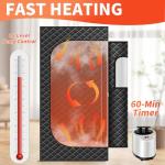 Portable Red Light Therapy Sauna with Remote Control