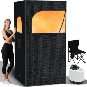 Nirvix Portable Indoor Outdoor Sauna with Remote