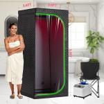 Portable Infrared Steam Sauna Box with Chair