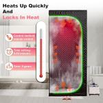 Portable Infrared Steam Sauna Box with Chair