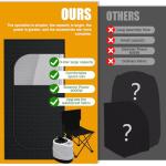 Nirvix Portable Indoor Outdoor Sauna with Remote