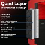 ThermoLab 6FT 4-Layer Infrared Steam Sauna