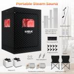 KASUE Portable 2-Person Infrared Sauna Box