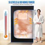 Portable Steam Sauna Box with Remote Control