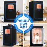 Portable Steam Sauna Box with Remote Control