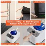 Portable Indoor Square Steam Sauna Tent with Chair