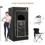 COSVALVE Portable Indoor Steam Sauna for Home