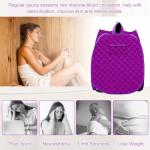 Portable Mini Steam Sauna with Remote Control