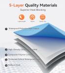 Upgraded Portable Sauna with 1200W Steamer and Chair