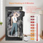 COSVALVE Portable Indoor Steam Sauna for Home