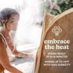Homedics Portable Collapsible Steam Sauna for Relaxation