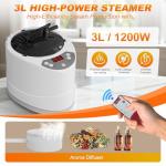 Compact Home Steam Sauna for One with Steamer