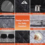 Extra Large Portable Home Sauna for 2 People