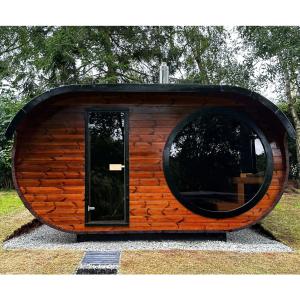 KeiCo Raiki Outdoor Sauna with Heater and Room