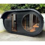 KeiCo Raiki Outdoor Sauna with Heater and Room
