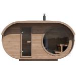 KeiCo Raiki Outdoor Sauna with Heater and Room