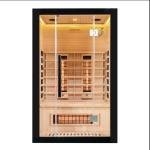 LUX Black Infrared Home Sauna for 2 People