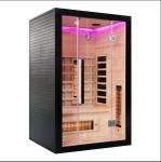 LUX Black Infrared Home Sauna for 2 People