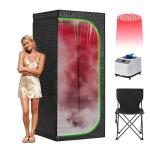 Portable Infrared Steam Sauna Box with Chair