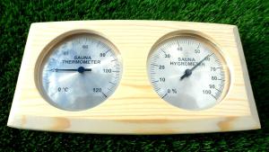 Pine Sauna Thermometer and Hygrometer Combo 271