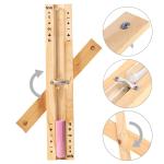 Wooden Sauna Hourglass Timer - 15 Minutes, Wall-Mounted