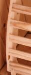 Cozy Wooden Sauna Backrest - Spa Quality