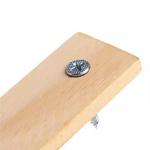 Wooden Sauna Hourglass Timer - 15 Minutes, Wall-Mounted