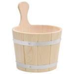 Pine Sauna Bucket and Ladle Set