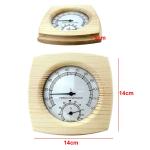 Wooden Digital Hygrometer Thermometer for Saunas