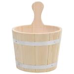 Pine Sauna Bucket and Ladle Set