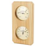 Wooden Hygrothermograph for Indoor Sauna Temperature Control