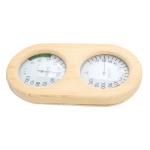 Wooden Sauna Thermometer and Hygrometer Gauge