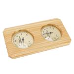 Wooden Hygrothermograph for Indoor Sauna Temperature Control