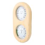 Wooden Sauna Thermometer and Hygrometer Gauge