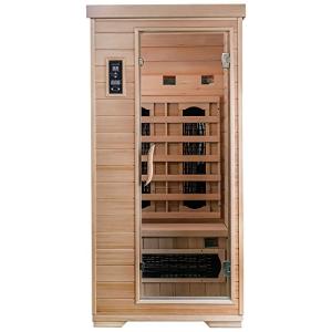 SaunaMed One-Person Infrared Home Sauna Cabin