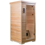 SaunaMed One-Person Infrared Home Sauna Cabin