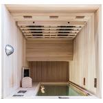 SaunaMed One-Person Infrared Home Sauna Cabin